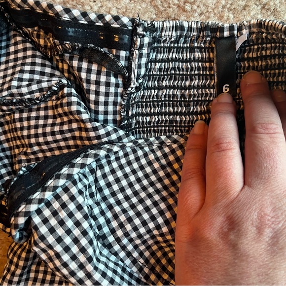 Plaid romper with detachable straps ♠️ H&M ♠️ size 6 - Picture 4 of 5